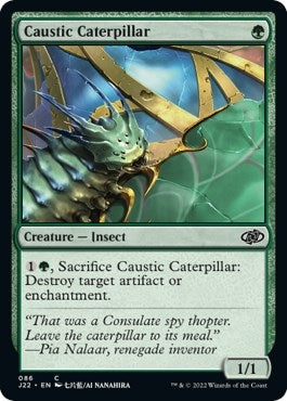 Image for Caustic Caterpillar (86) (J22) - Magic: The Gathering
