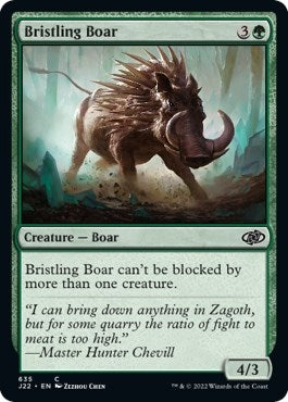 Image for Bristling Boar (635) (J22) - Magic: The Gathering