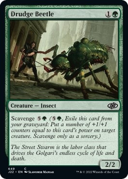 Image for Drudge Beetle (649) (J22) - Magic: The Gathering
