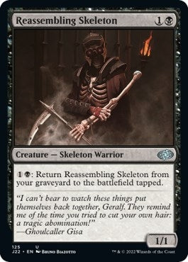 Image for Reassembling Skeleton (125) (J22) - Magic: The Gathering