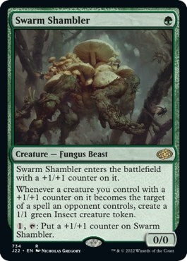 Image for Swarm Shambler (734) (J22) - Magic: The Gathering