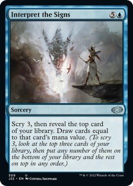 Image for Interpret the Signs (309) (J22) - Magic: The Gathering
