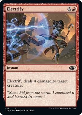 Image for Electrify (527) (J22) - Magic: The Gathering