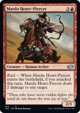 Image for Mardu Heart-Piercer (572) (J22) - Magic: The Gathering