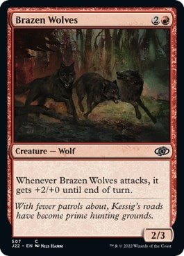 Image for Brazen Wolves (507) (J22) - Magic: The Gathering