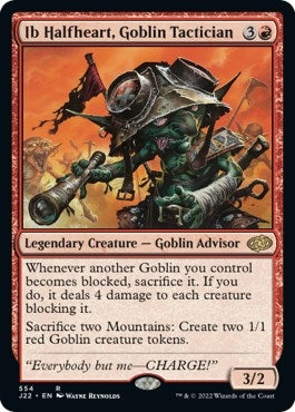 Image for Ib Halfheart, Goblin Tactician (554) (J22) - Magic: The Gathering