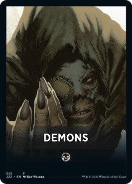 Image for Demons Theme Card (21) (J22) - Magic: The Gathering