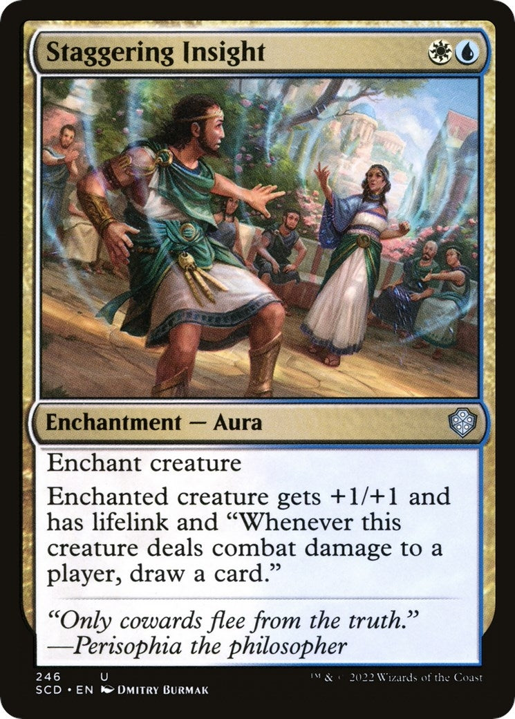 Image for Staggering Insight (246) (SCD) - Magic: The Gathering