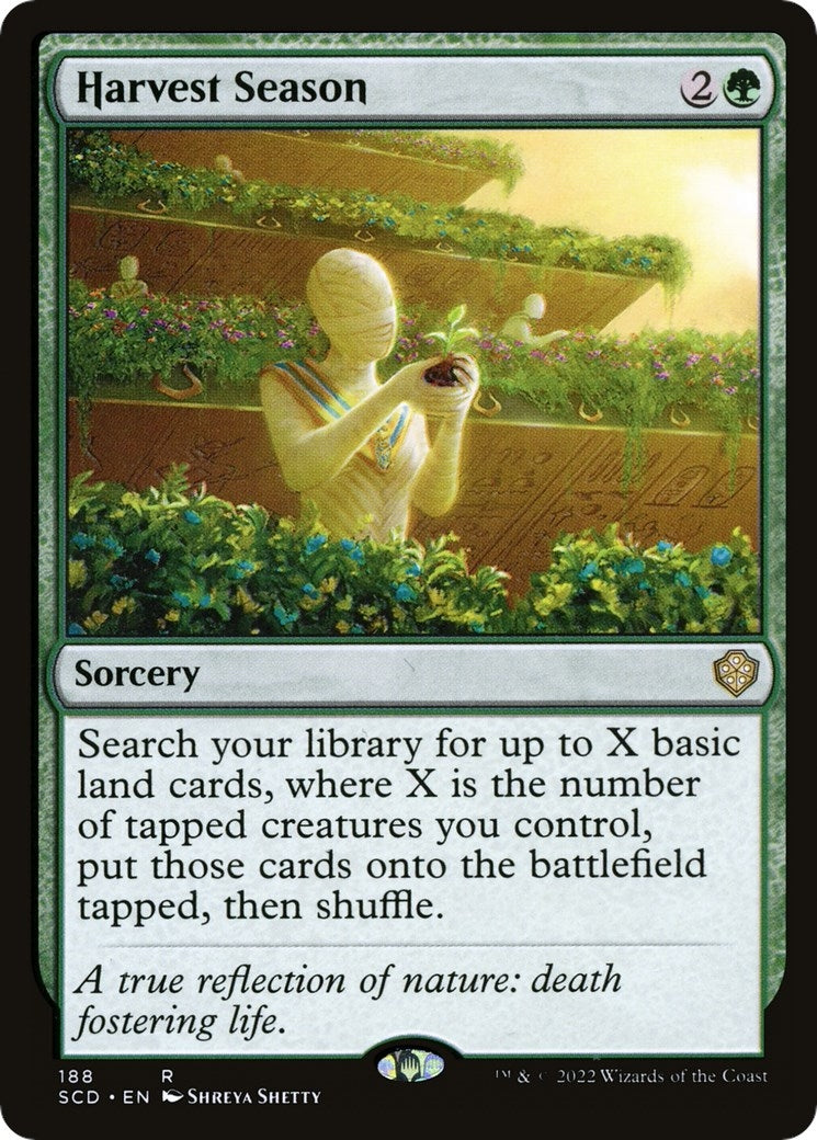 Image for Harvest Season (188) (SCD) - Magic: The Gathering