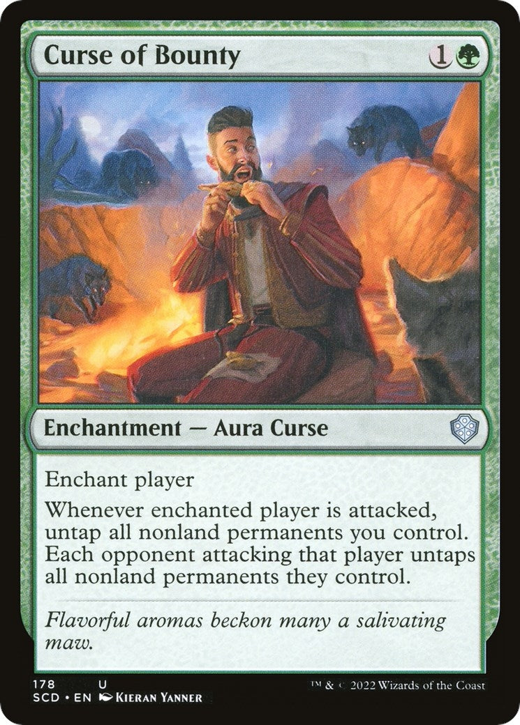 Image for Curse of Bounty (178) (SCD) - Magic: The Gathering