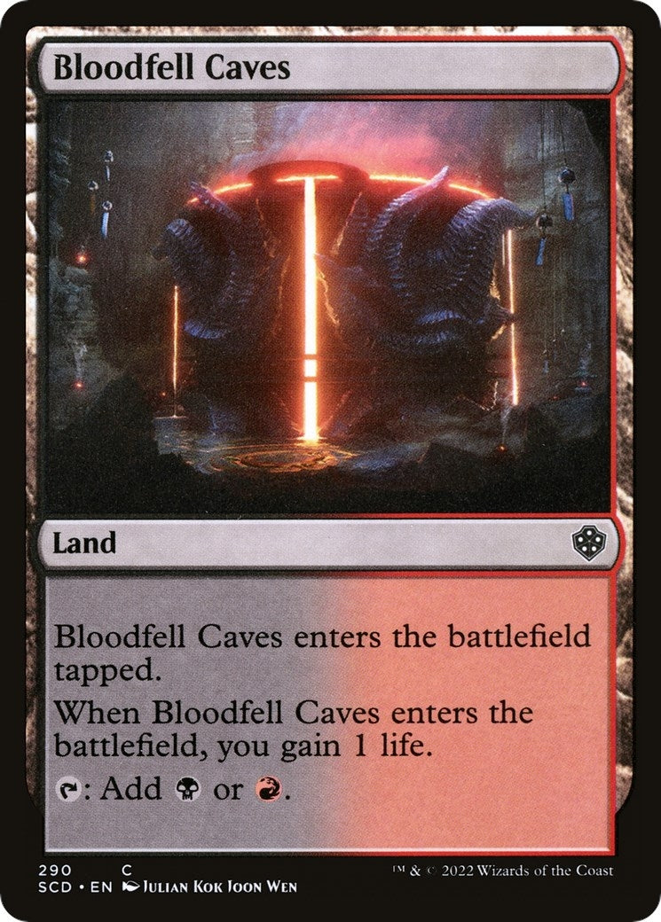 Image for Bloodfell Caves (290) (SCD) - Magic: The Gathering