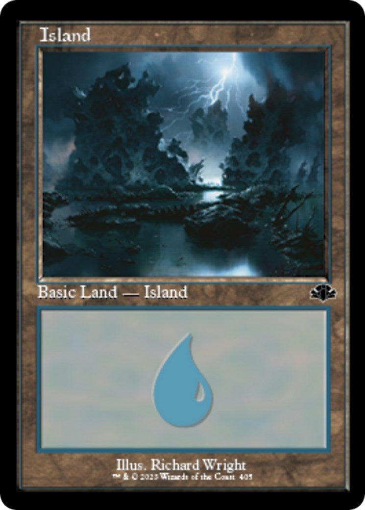 Image for Island (405) (Retro Frame) (405) (DMR) - Magic: The Gathering