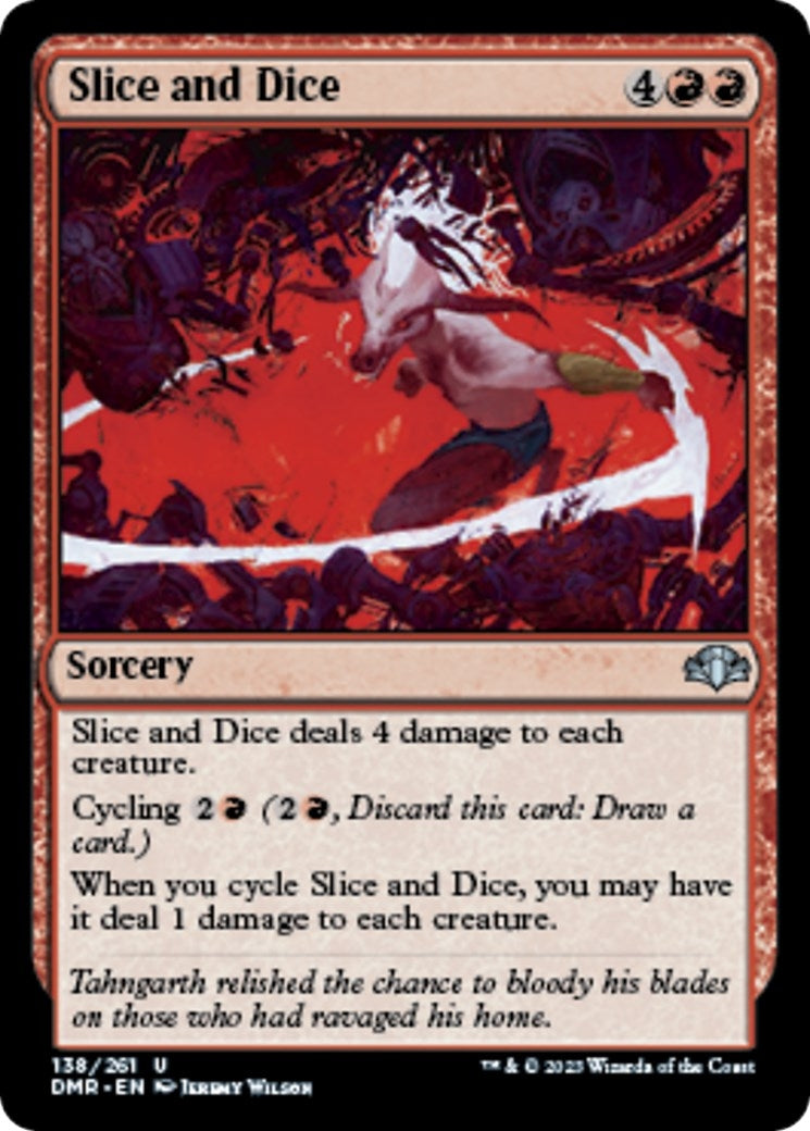 Image for Slice and Dice (138) (DMR) - Magic: The Gathering
