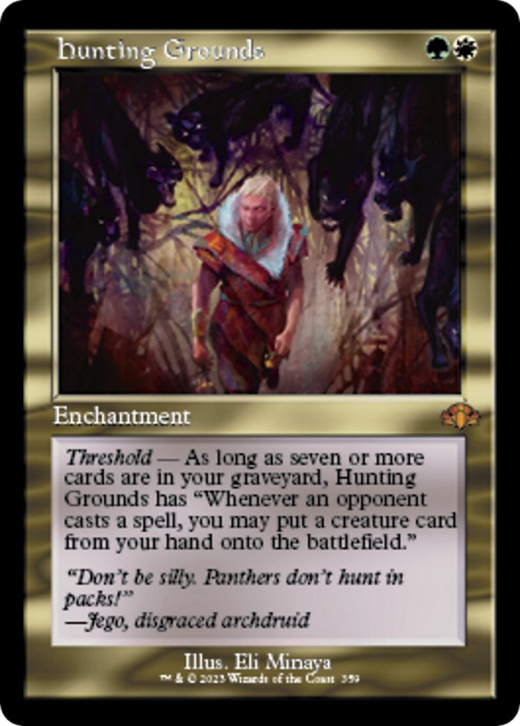 Image for Hunting Grounds (Retro Frame) (359) (DMR) - Magic: The Gathering