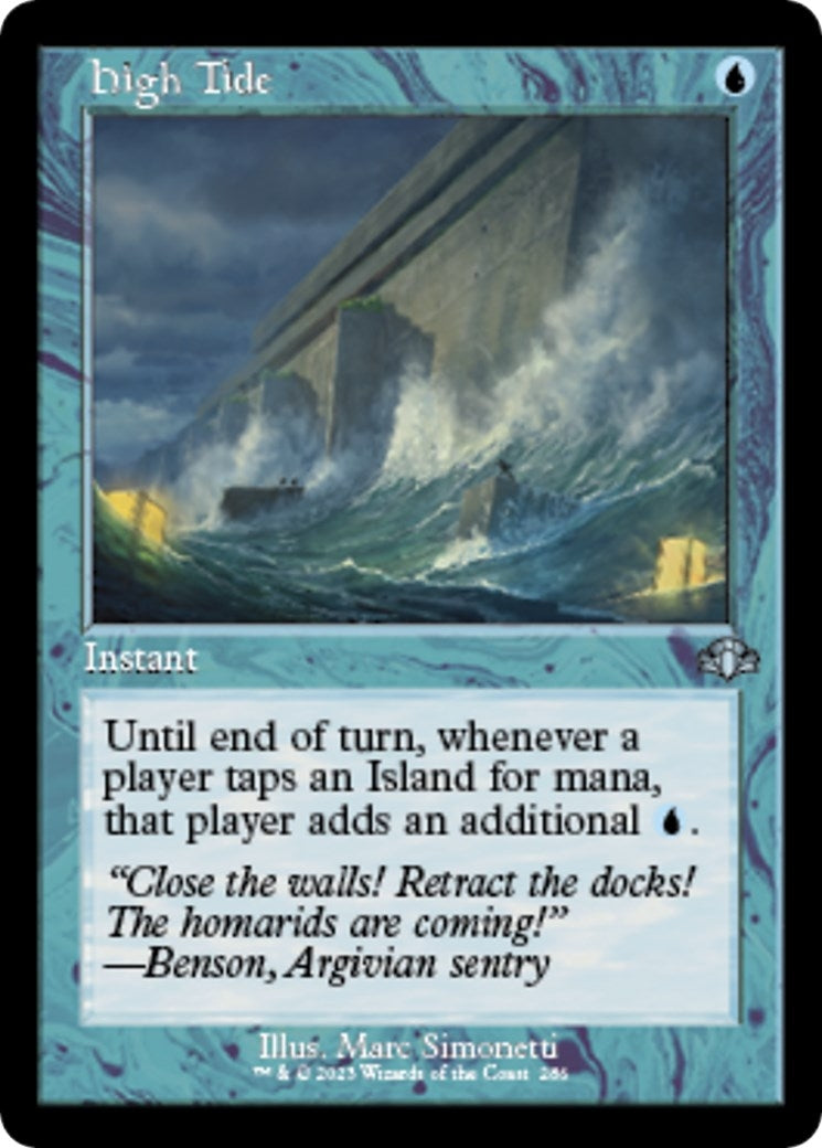 Image for High Tide (Retro Frame) (286) (DMR) - Magic: The Gathering