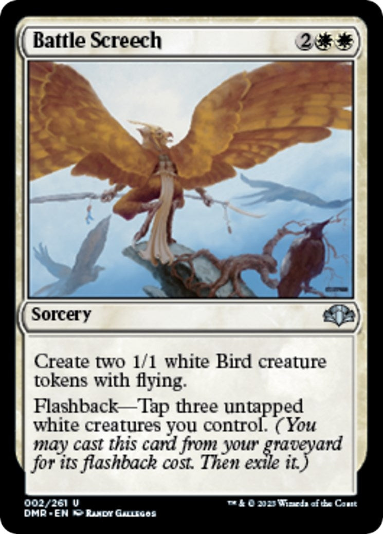 Image for Battle Screech (2) (DMR) - Magic: The Gathering