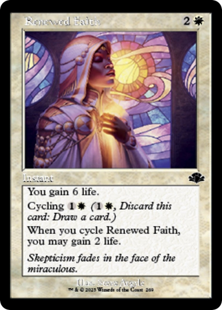 Image for Renewed Faith (Retro Frame) (269) (DMR) - Magic: The Gathering