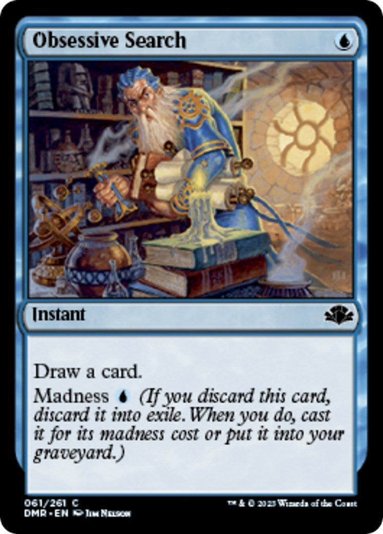 Image for Obsessive Search (61) (DMR) - Magic: The Gathering