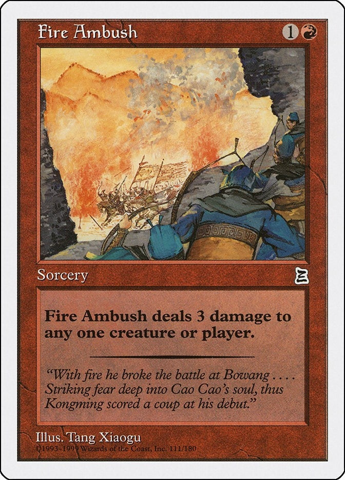 Fire Ambush (111) (PTK) Japanese