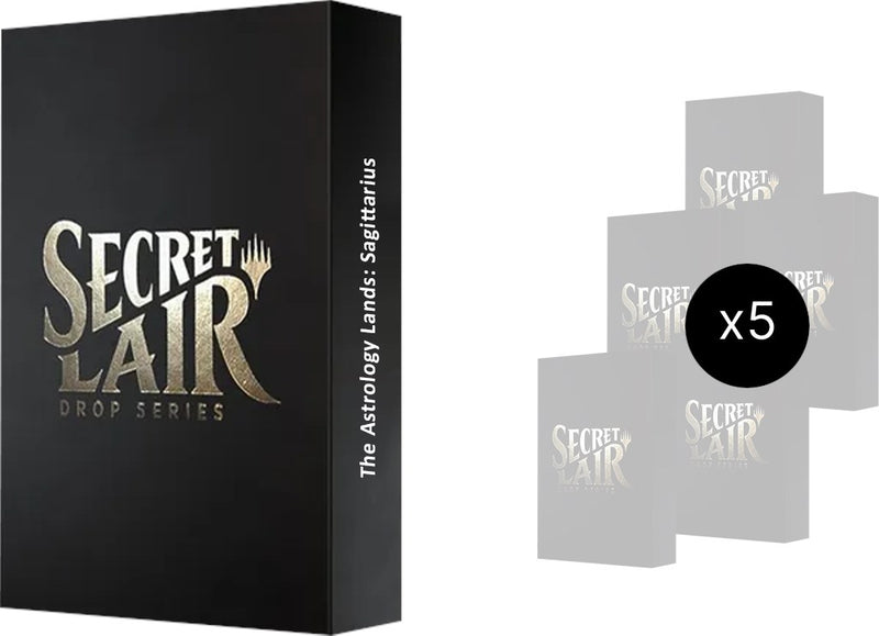 Image for Secret Lair: Astrology Lands (Sagittarius) Bundle - Non-Foil Edition - Magic: The Gathering