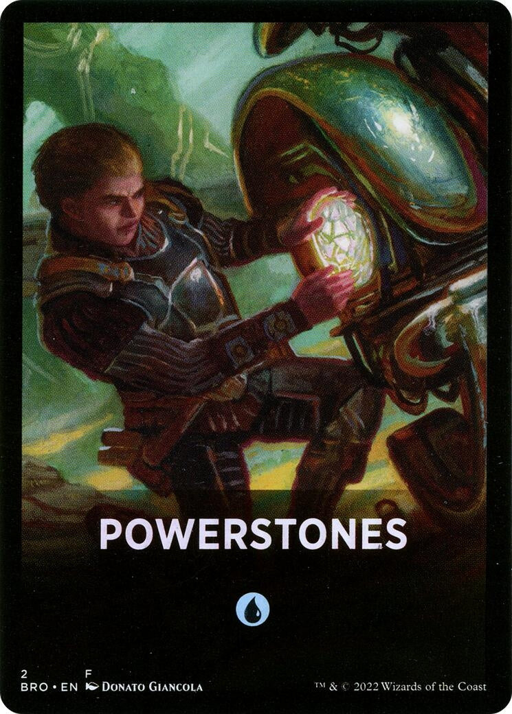 Image for Powerstones Theme Card (2) (BRO) - Magic: The Gathering