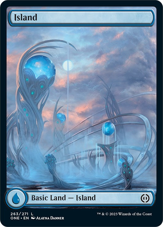 Island (263) - Full Art (263) (ONE) Japanese