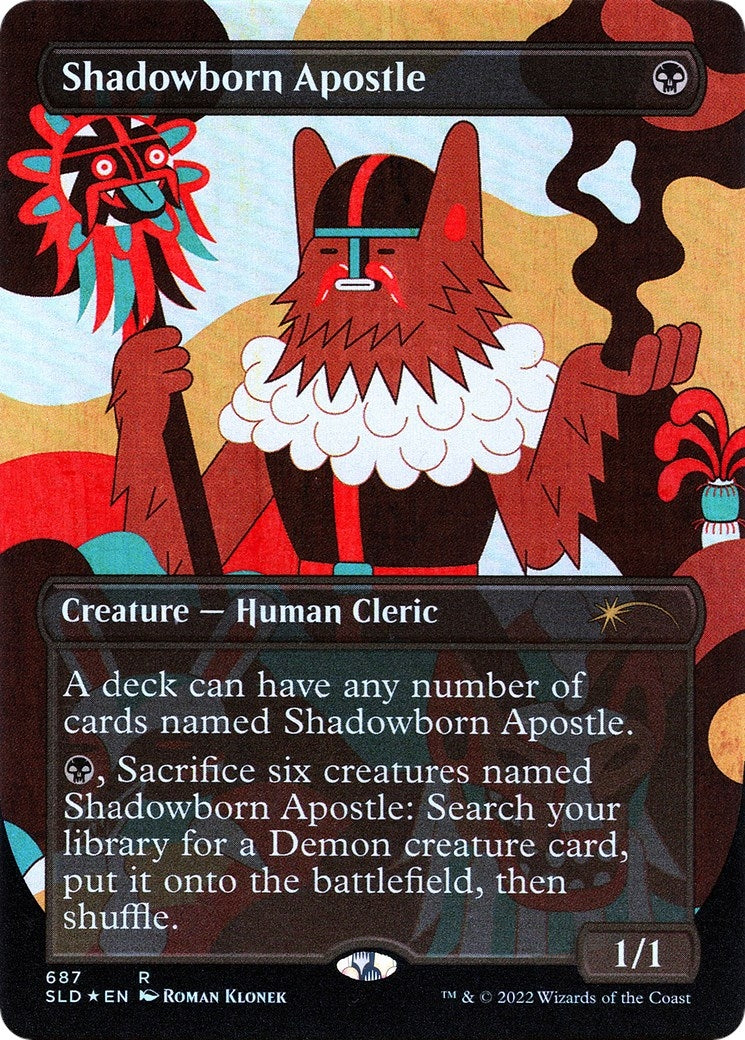 Image for Shadowborn Apostle (687) (687) (SLD) - Magic: The Gathering