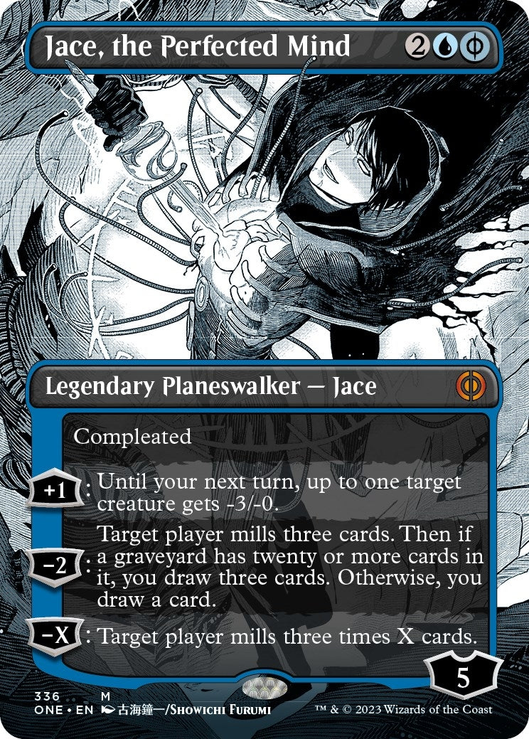 Jace, the Perfected Mind (Borderless) (336) (ONE) Japanese