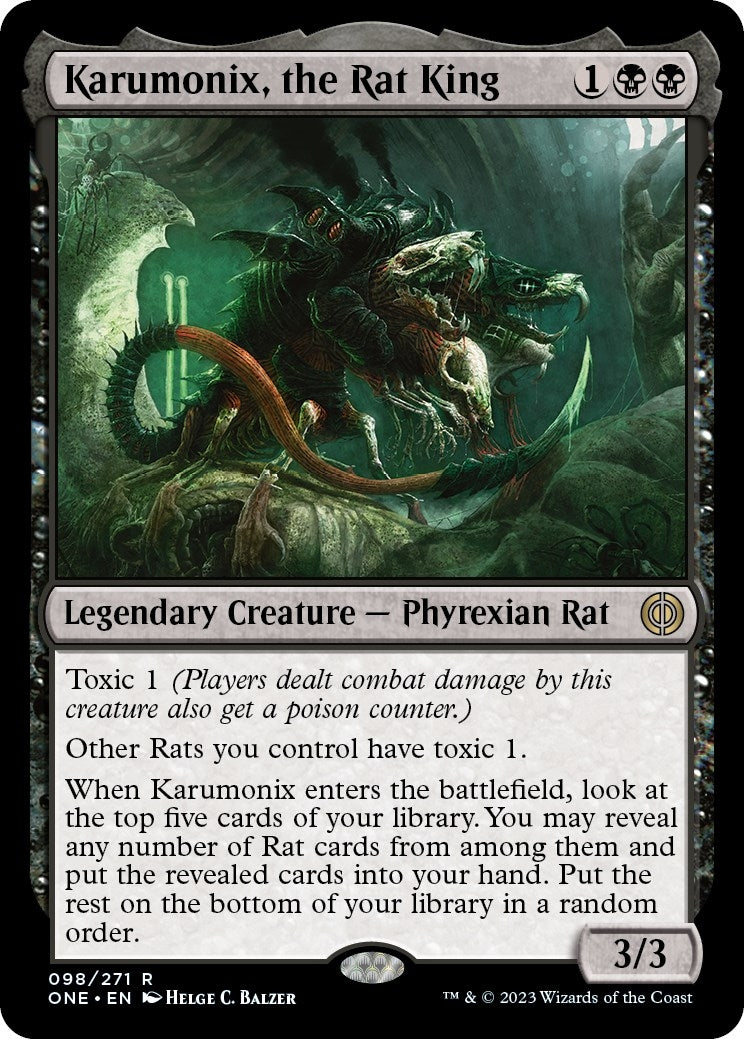 Karumonix, the Rat King (98) (ONE) Japanese