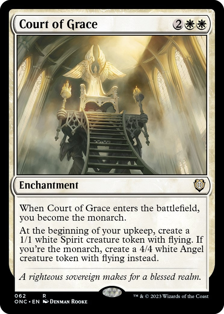 Image for Court of Grace (62) (ONC) - Magic: The Gathering
