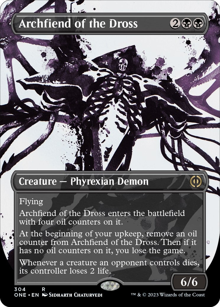 Image for Archfiend of the Dross (Showcase) (304) (ONE) - Magic: The Gathering