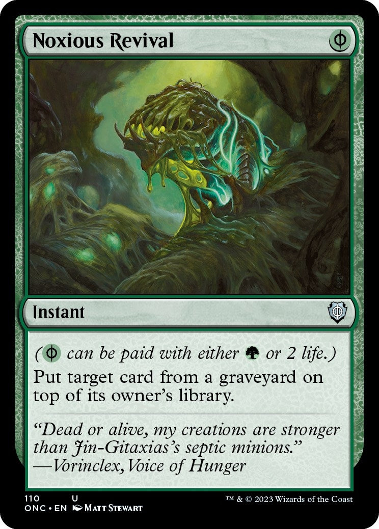 Image for Noxious Revival (110) (ONC) - Magic: The Gathering