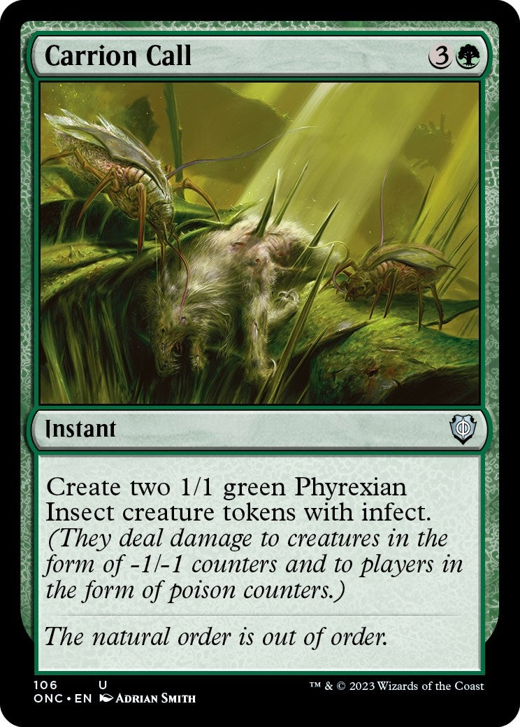 Image for Carrion Call (106) (ONC) - Magic: The Gathering