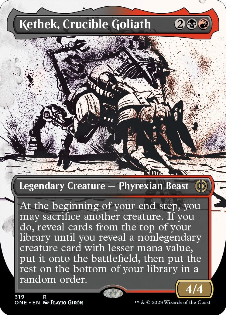 Image for Kethek, Crucible Goliath (Showcase) (319) (ONE) - Magic: The Gathering