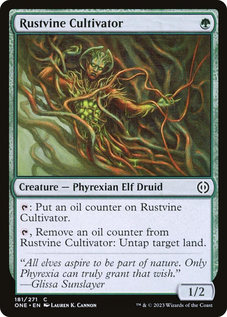 Rustvine Cultivator (181) (ONE) Japanese