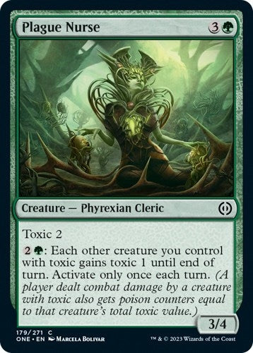 Image for Plague Nurse (179) (ONE) - Magic: The Gathering