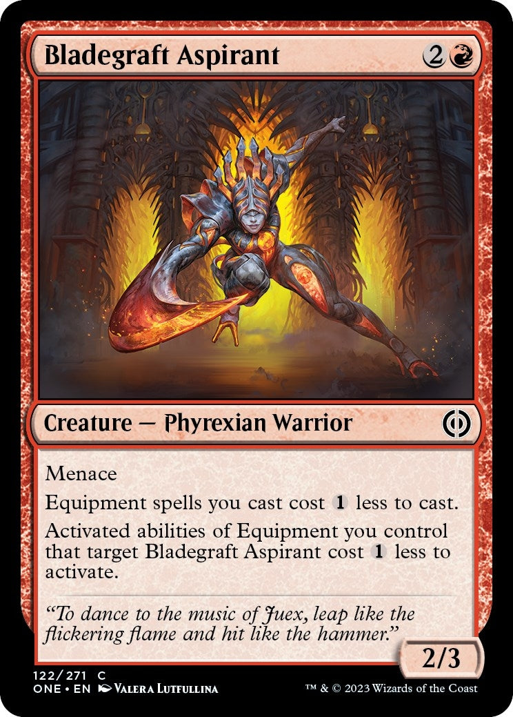 Image for Bladegraft Aspirant (122) (ONE) - Magic: The Gathering