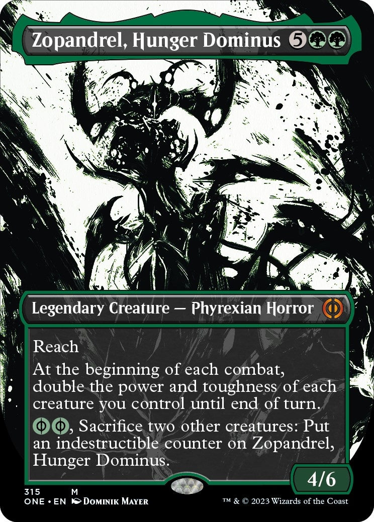 Image for Zopandrel, Hunger Dominus (Showcase) (315) (ONE) - Magic: The Gathering
