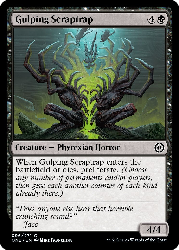 Image for Gulping Scraptrap (96) (ONE) - Magic: The Gathering