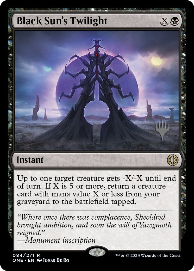 Image for Black Sun's Twilight (84) (PPONE) - Magic: The Gathering