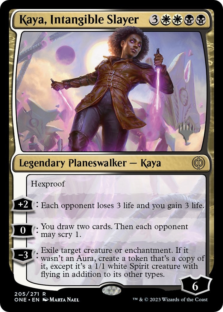 Image for Kaya, Intangible Slayer (205) (PPONE) - Magic: The Gathering