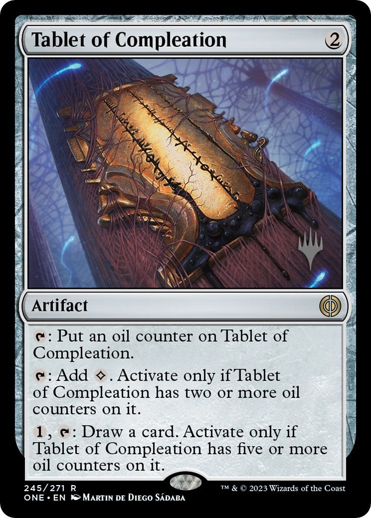 Image for Tablet of Compleation (245) (PPONE) - Magic: The Gathering