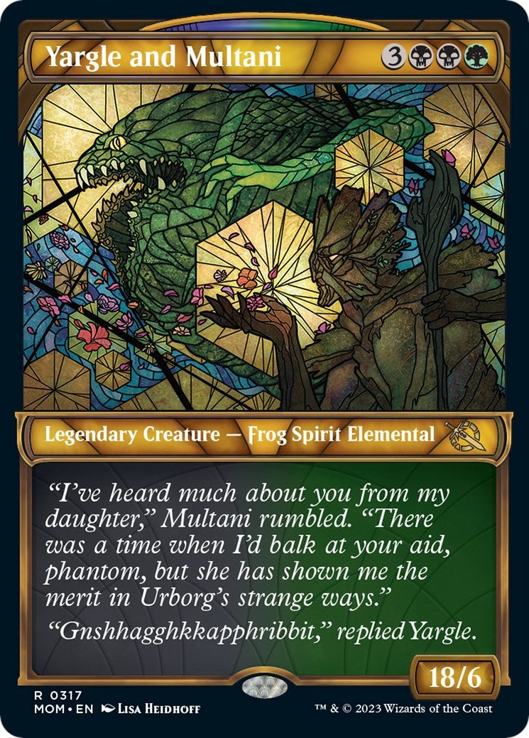 Yargle and Multani (Showcase) (317) (MOM) Japanese