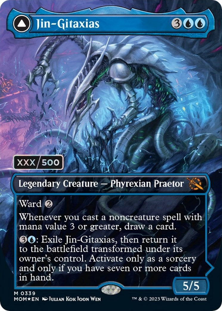 Image for Jin-Gitaxias (Serial Numbered) (339) (MOM) - Magic: The Gathering