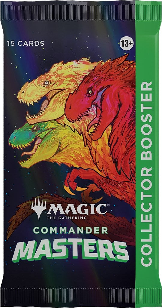 Image for Commander Masters - Collector Booster Pack - Magic: The Gathering