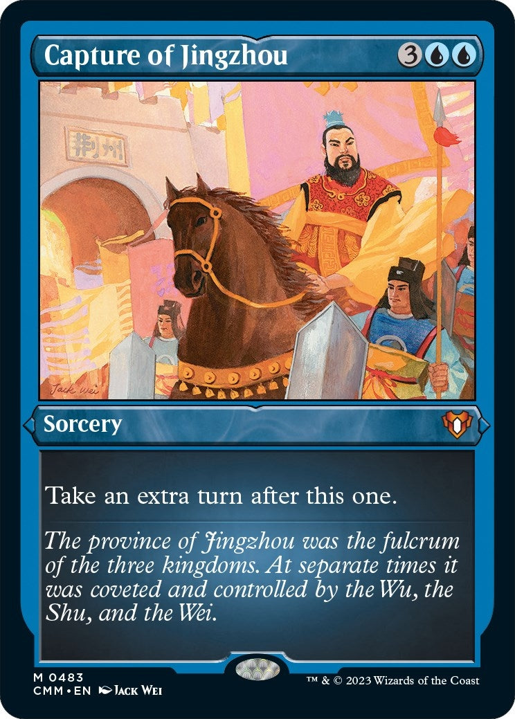 Image for Capture of Jingzhou (Foil Etched) (483) (CMM) - Magic: The Gathering