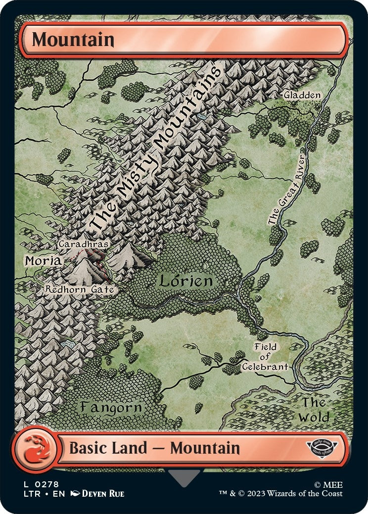 Image for Mountain (0278) (278) (LTR) - Magic: The Gathering