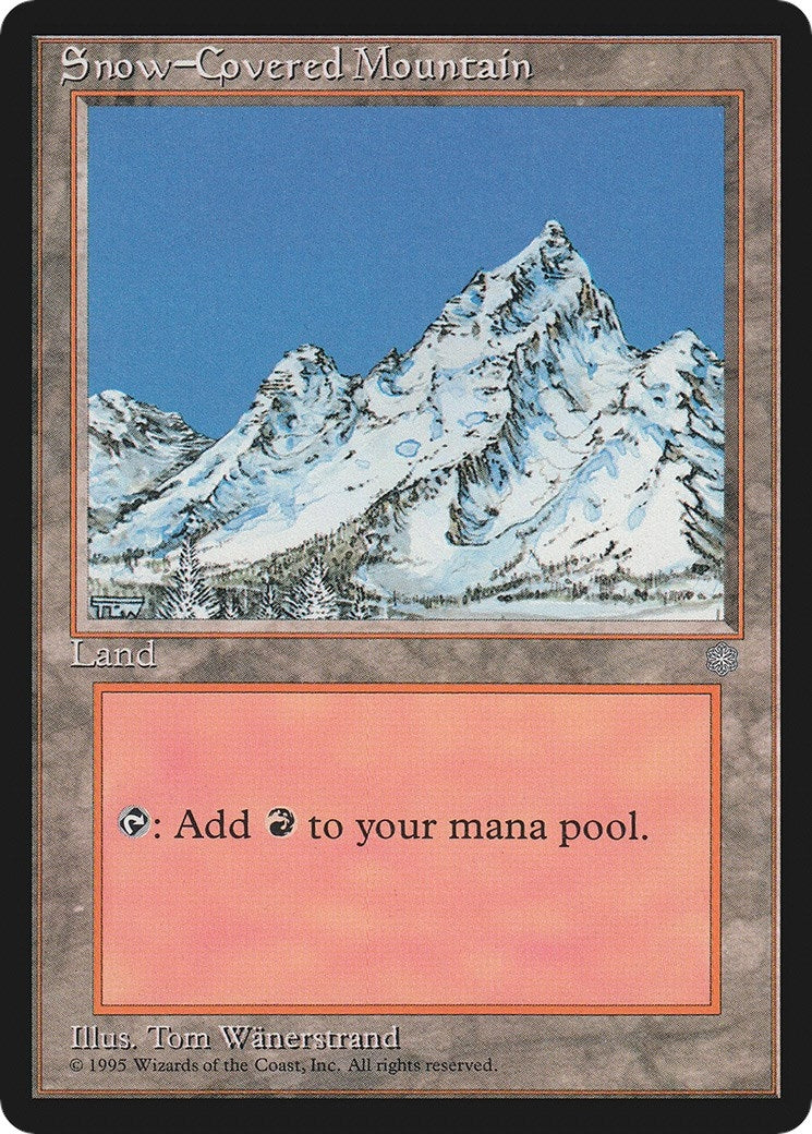 Snow-Covered Mountain (349) (ICE) French