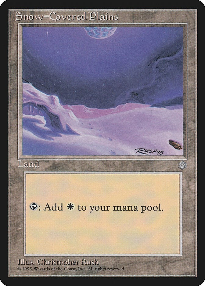 Snow-Covered Plains (350) (ICE) French