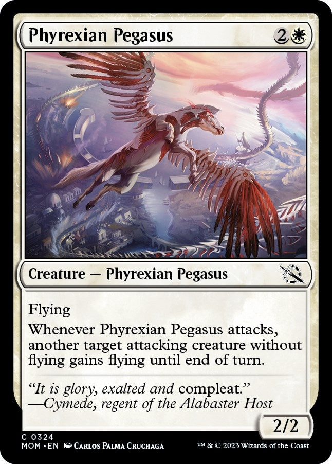 Image for Phyrexian Pegasus (324) (MOM) - Magic: The Gathering